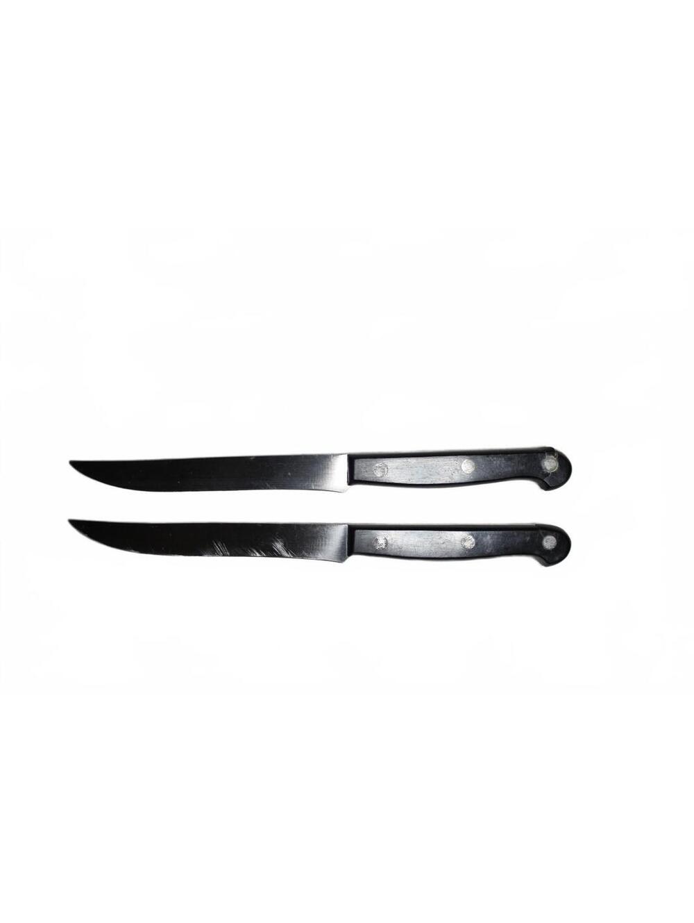 J.A. HENCKELS INTERNATIONAL 2 Pc Serrated Steak Knife Set Fine Edge Pro Cutlery